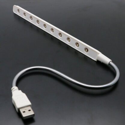 Flexibilná LED lampa s USB pripojením biela - Image 4