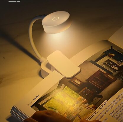 Li-ion USB-C LED lampička reflektor na čítanie - Image 2