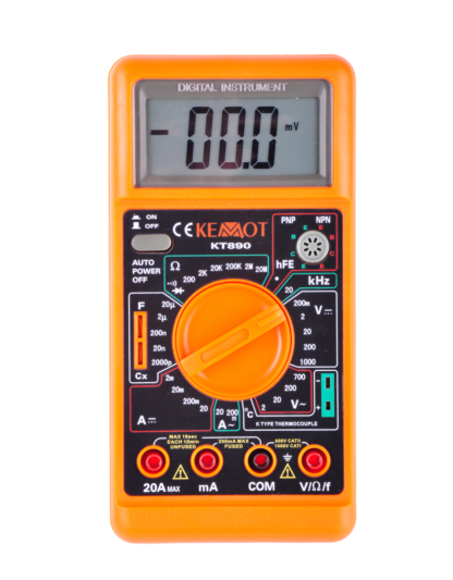 Profi multimeter KT890 s meraním teploty a kapacity - Image 3