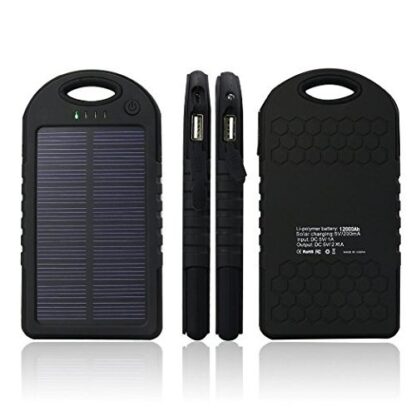 Solárna nabíjačka powerbank 12 000 mAh