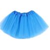 Dolly tutu sukňa pre dievčatká modrá