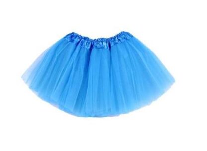 Dolly tutu sukňa pre dievčatká modrá