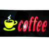 Reklamná LED tabuľa COFFEE