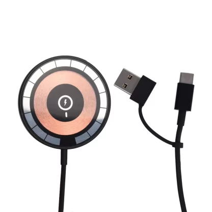 65W USB PD Bezdrôtová nabíjačka pre mobilné telefóny QI - Image 6