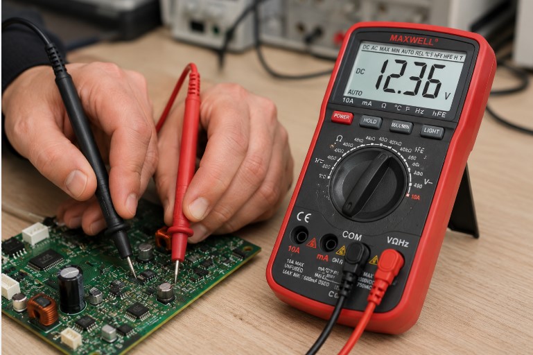 Multimeter TRUE RMS s meraním frekvencie kapacity a teploty 1000V,-40 °C až +1000 °C, – Obrázok 7