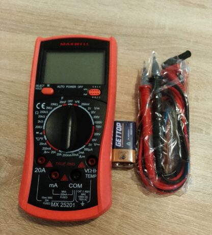 TRUE RMS Multimeter s meraním kapacity a teploty - Image 6