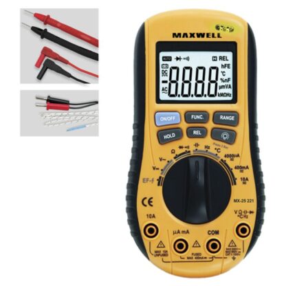 Digitálny multimeter s automatickou zmenou meracieho rozsahu