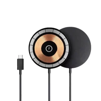 65W USB PD Bezdrôtová nabíjačka pre mobilné telefóny QI