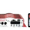 VK 200 - 12V Zosilňovač s rádiom ,USB, 4-kanály 40W + diaľkové
