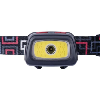 3V1 Čelovka COB LED / Cree LED + píšťalka