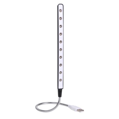 Flexibilná LED lampa s USB pripojením čierna - Image 4