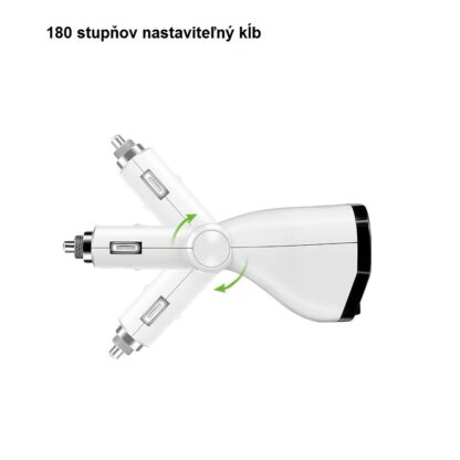 EVER 3v1 Rozdvojka, 2xUSB a Voltmeter na meranie autobatérie - Image 7