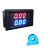 Bezkontaktný voltmeter-ampérmeter s meraním jednosmerného prúdu 4.5V-100V