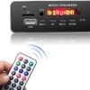 6V1 Bluetooth FM radio modul s AUX,USB,SD-kartu a Mikrofónom - Image 2
