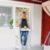Motýľ Sieťka proti hmyzu na dvere – magnetická – 100 x 210 cm - Image 4