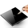 MAC  1-Dotykový vypínač na stenu s LED pre osvetlenie biely/čierny - Image 5