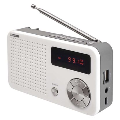 EMOS EM-213 nabíjacie USB FM rádio s Li-ion akumulátorom - Image 2