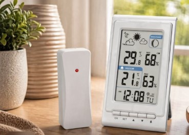 Domáca bezdrôtová meteostanica pre teplotu a vlhkosť E0352 – Obrázok 10