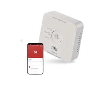 Inteligentný WiFi Detektor CO GoSmart s notifikáciami do mobilu