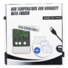 USB Datalogger pre teplotu a vlhkosť a displejom kalibrovateľný - Image 2