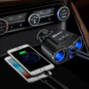 5v1 Rozdvojka do auta 2xUSB Bluetooth,Handsfree,FM transmitter,Tester aku - Image 2