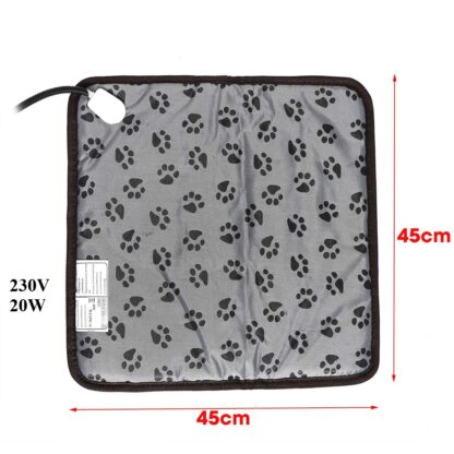 ZK20 Výhrevná podložka pelech pre psíka mačku 45cm x 45cm - Image 4