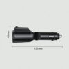 5v1 Rozdvojka do auta 2xUSB Bluetooth,Handsfree,FM transmitter,Tester aku - Image 5