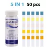 50x Papierikový tester vody  TD/Chl/Br/pH/Alk