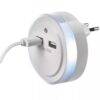 LED nočné svetlo do zásuvky s 2× USB - Image 4
