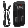 Emos Dual univerzálna nabíjačka s meraním kapacity LCD pre Li-ion,Lifepo4,NiMH,NiCD USB-C - Image 12