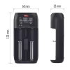 Emos Dual univerzálna nabíjačka s meraním kapacity LCD pre Li-ion,Lifepo4,NiMH,NiCD USB-C - Image 5