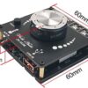 50W+50W bluetooth 5.0 zosilnovač 5-24V - Image 4