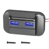 USB-C PD / 2xUSB Zásuvkový panel 12/24V - Image 3