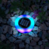 LED RGB zapichovacia solárna lampa