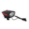 Lampa na bicykel s elektrickým klaksónom XPE LED - 400 mAh