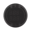 LED Voltmeter+ampérmeter s bočníkom 50A 100V okrúhly - Image 3