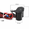 12V Autozásuvka na motocykel s 1xUSB - Image 2