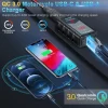 SAE Qualcomm QC3.0 USB+USB-C s voltmetrom Nabíjačka na motorku - Image 4