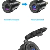 Nabíjačka s voltmetrom do DIN HELLA zásuvky s dvomi USB QC3.0+USB-C PD - Image 3