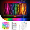 Bluetooth Smart TV sveteľná reťaz s USB - 30 RGB LED - 3 m
