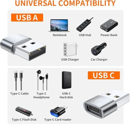 USB-C na USB A redukcia adaptér - Image 7