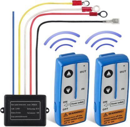 12V-24V Diaľkové ovládanie na navijak na auto