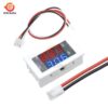 Voltmeter + ampérmeter nastaviteľný 4.5-30V / 0-100V 10A biely/čierny - Image 11