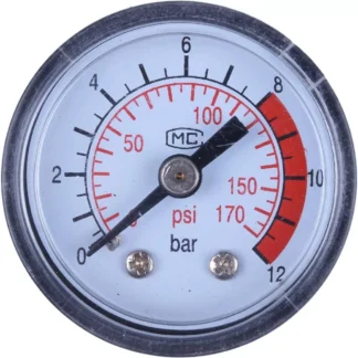 Tlakomer manometer budík 0-12 bar