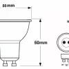 GU10 LED Žiarovka s PIR Pohybovým Senzorom 9W - Image 3