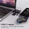 Multifunkčná USB čítačka pamäťových kariet  Mikro SD MMC TF M2 - Image 5