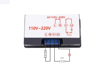 230V Časovač s relé modulom (S-M-H) - Image 4