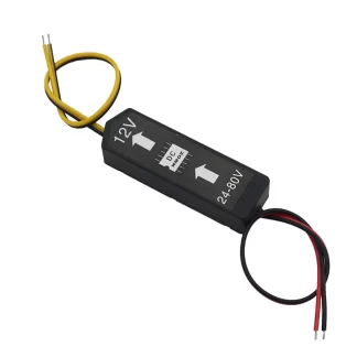 24V-36V-48V-60V-72V na 12V Menič nappätia pre elektrobicykle a kolobežky