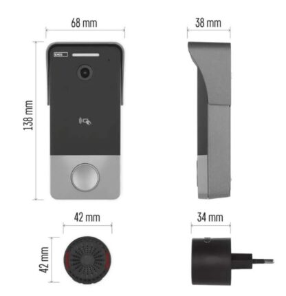 GoSmart videozvonček IP-20PoE - Image 6