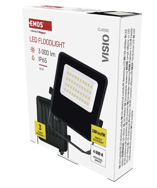 LED reflektor VISIO 20W neutrálna biela - Image 3